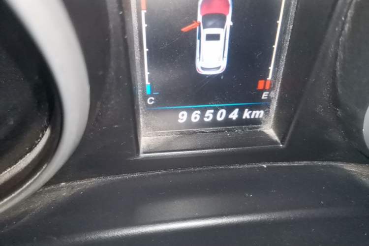 Used Leopaard CS10 2016 2.0T Manual Fashion Edition Odometer Close Up