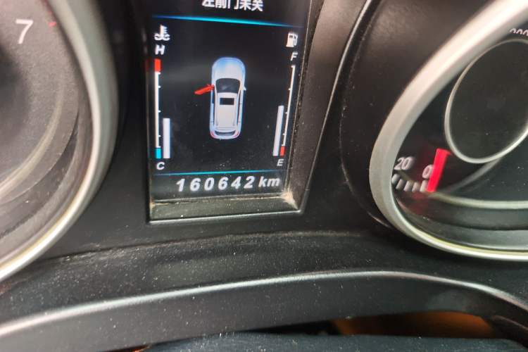 Used Leopaard CS10 2016 2.0T Automatic Luxury Edition Odometer Close Up