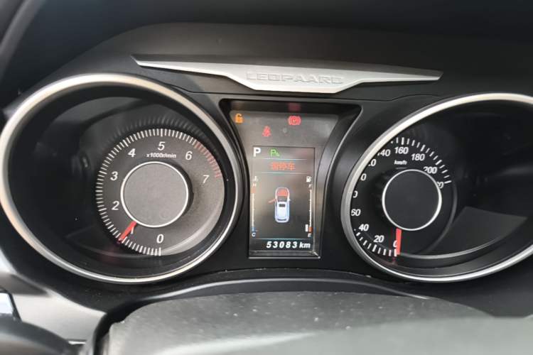 Used Leopaard CS10 2016 2.0T Automatic Luxury Version Instrument Cluster
