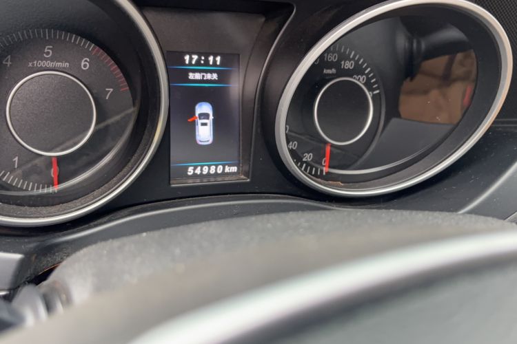 Used Leopaard CS10 2016 2.0T Manual Fashion Edition Odometer Close Up