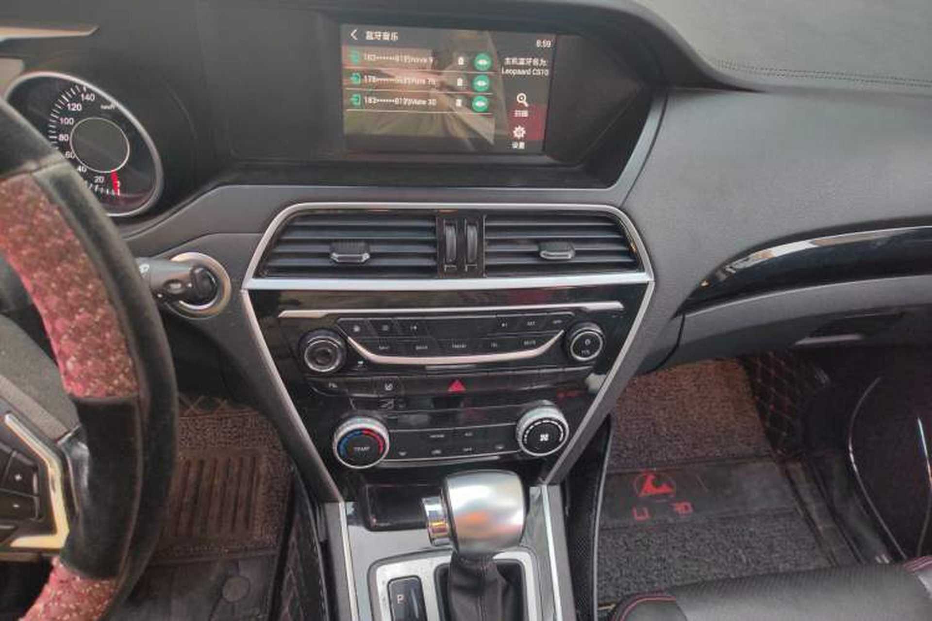 Used Leopaard CS10 2016 2.0T Automatic Luxury Version Audio And AC Panel