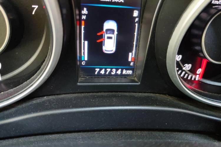Used Leopaard CS10 2016 2.0T Manual Excellence Edition Odometer Close Up