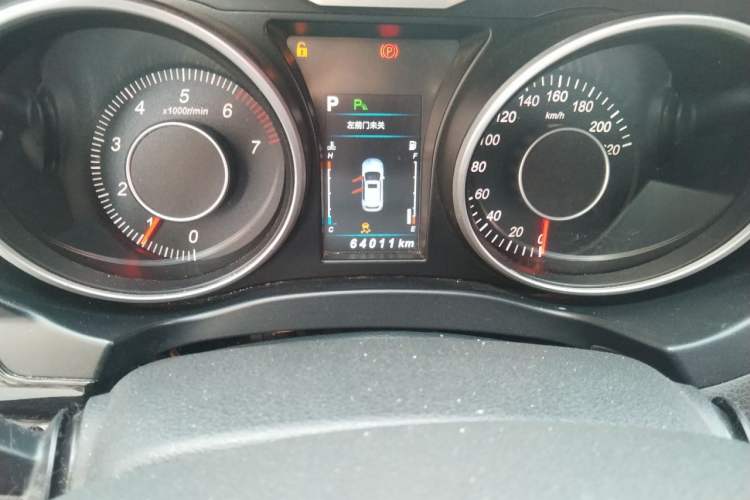 Used Leopaard CS10 2016 2.0T Automatic Luxury Edition Odometer Close Up