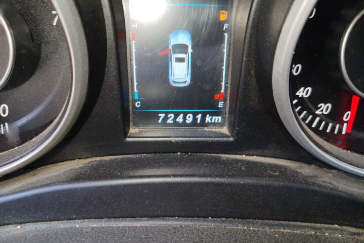 Used Leopaard CS10 2016 2.0T Manual Excellence Edition Odometer Close Up