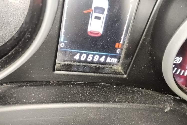 Used Leopaard CS10 2016 2.0T Automatic Luxury Version Odometer Close Up