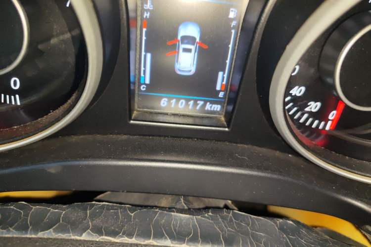 Used Leopaard CS10 2016 2.0T Manual Excellence Edition Odometer Close Up