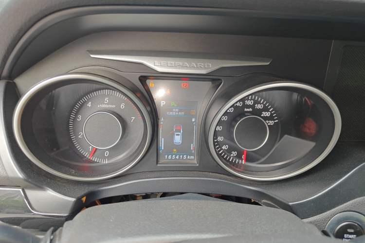 Used Leopaard CS10 2017 2.0T Automatic Luxury Model Instrument Cluster