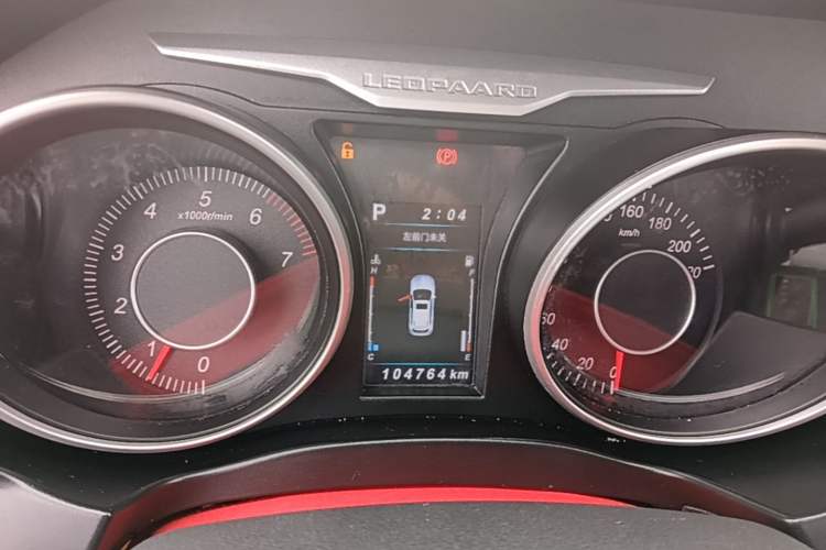 Used Leopaard CS10 2017 2.0T Automatic Urban Version Instrument Cluster