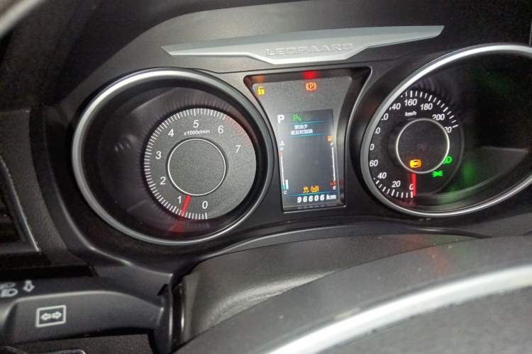 Used Leopaard CS10 2017 2.0T Automatic Luxury Model Instrument Cluster