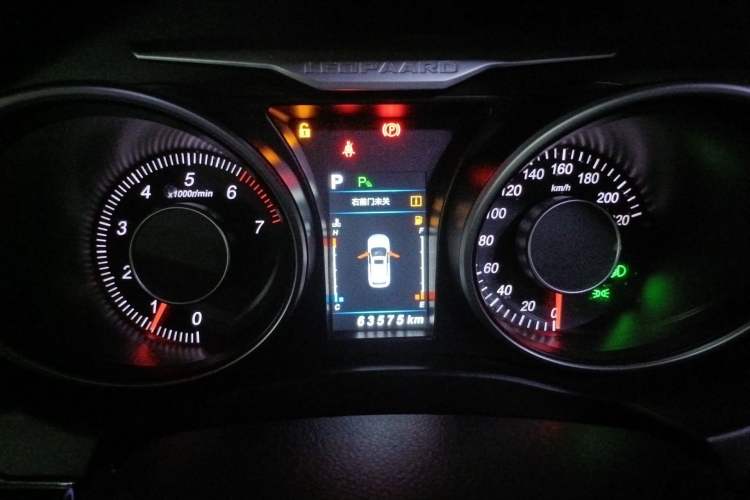 Used Leopaard CS10 2017 2.0T Automatic Luxury Model Instrument Cluster