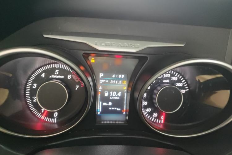 Used Leopaard CS10 2017 1.5T CVT Elite Model Instrument Cluster