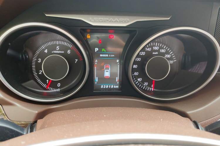 Used Leopaard CS10 2017 2.0T Automatic Luxury Model Instrument Cluster