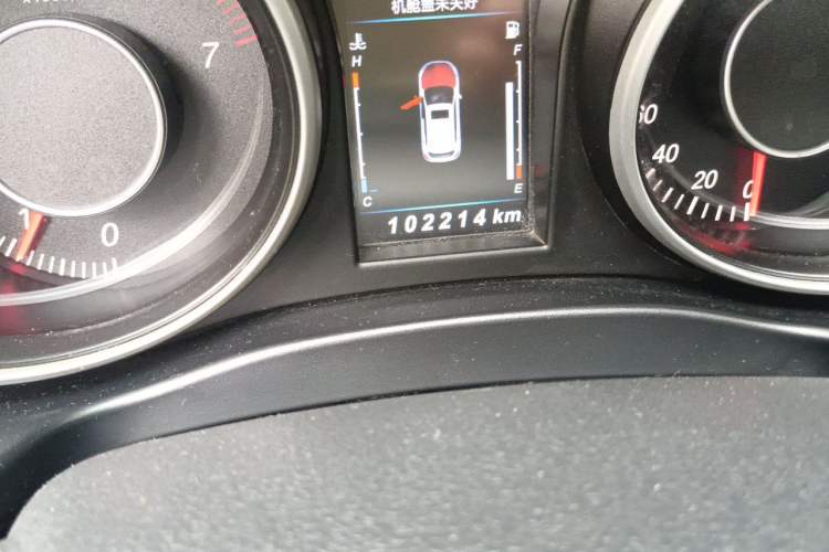 Used Leopaard CS10 2017 2.0T Manual Fashion Edition Odometer Close Up
