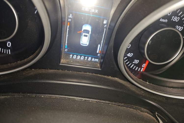 Used Leopaard CS10 2017 2.0T Manual Excellence Edition Odometer Close Up