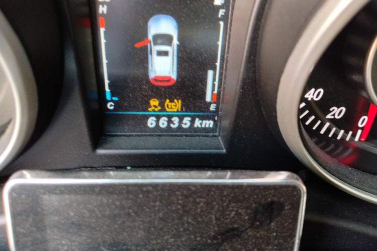 Used Leopaard CS10 2017 2.0T Manual Fashion Edition Odometer Close Up