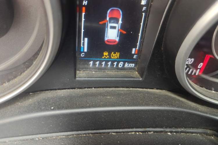 Used Leopaard CS10 2017 2.0T Manual Excellence Edition Odometer Close Up