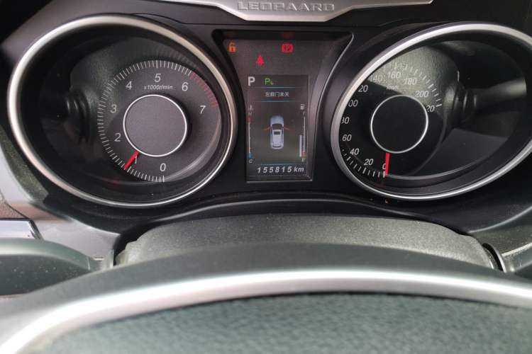 Used Leopaard CS10 2017 1.5T CVT Luxury Model Odometer Close Up