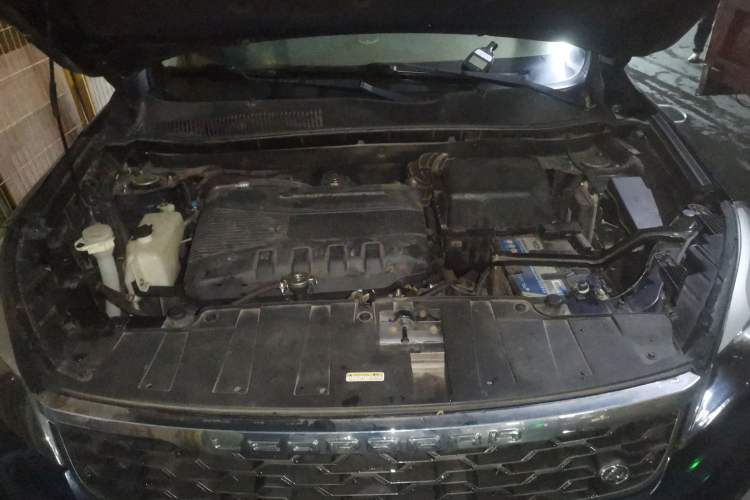 Used Leopaard CS10 2017 1.5T CVT Luxury Model Engine Bay