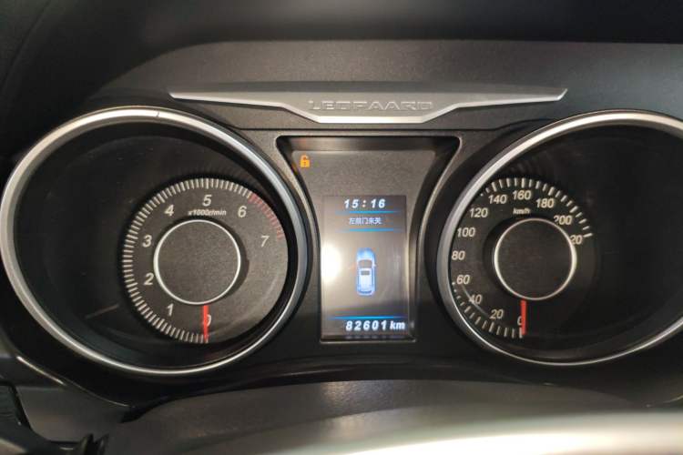Used Leopaard CS10 2017 2.0T Automatic Luxury Model Instrument Cluster