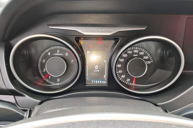 Used Leopaard CS10 2017 2.0T Automatic Luxury Model Instrument Cluster
