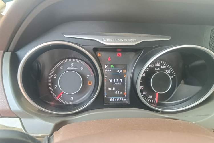Used Leopaard CS10 2017 1.5T CVT Luxury Model Instrument Cluster