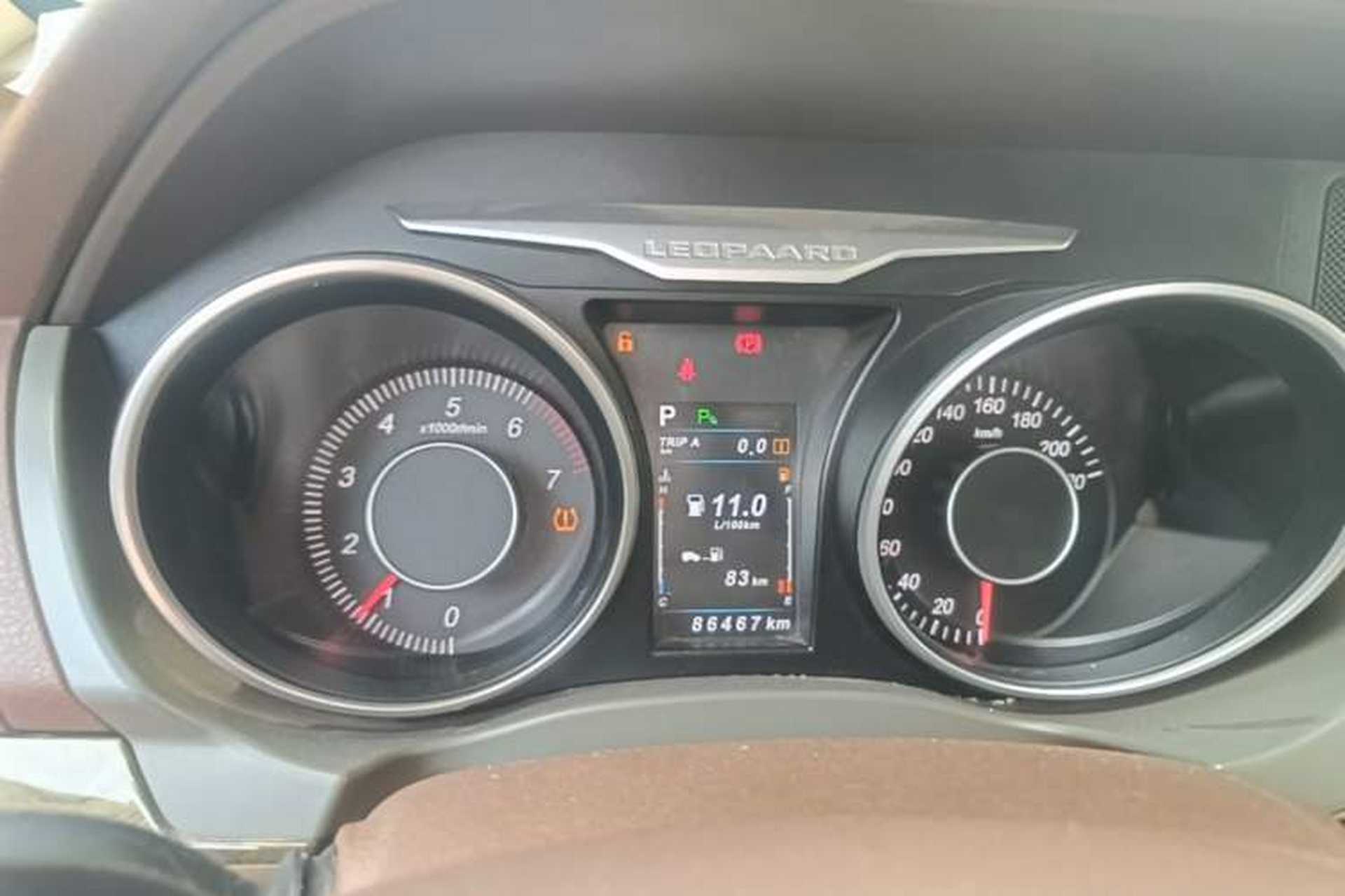 Used Leopaard CS10 2017 1.5T CVT Luxury Model Instrument Cluster