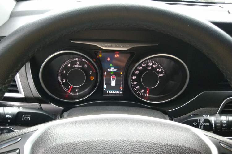 Used Leopaard CS10 2017 1.5T Manual Prestige Model Instrument Cluster
