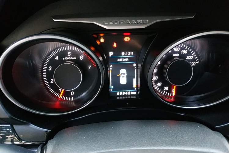 Used Leopaard CS10 2017 2.0T Automatic Leading Model Instrument Cluster