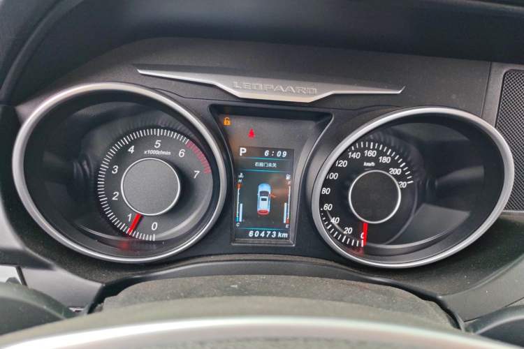 Used Leopaard CS10 2017 2.0T Automatic Urban Version Instrument Cluster
