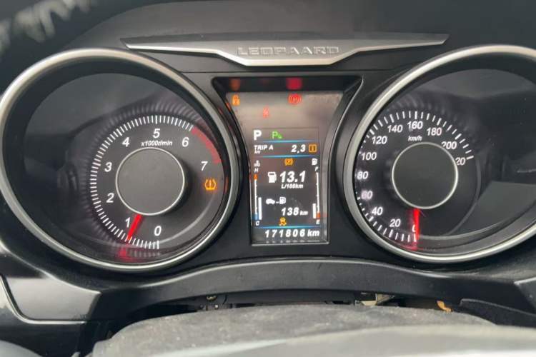 Used Leopaard CS10 2017 2.0T Automatic Luxury Model Instrument Cluster