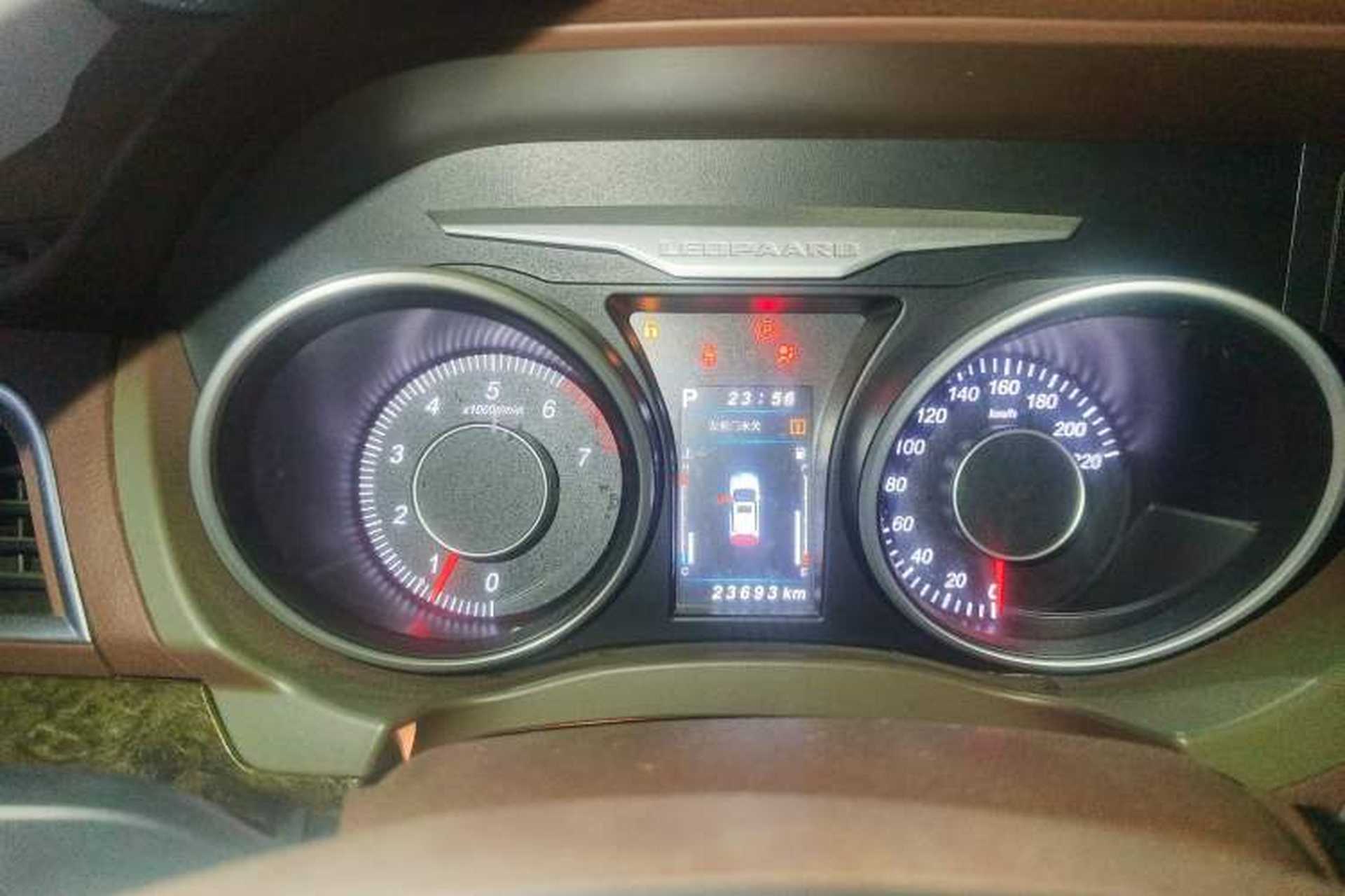 Used Leopaard CS10 2017 2.0T Automatic Urban Version Instrument Cluster