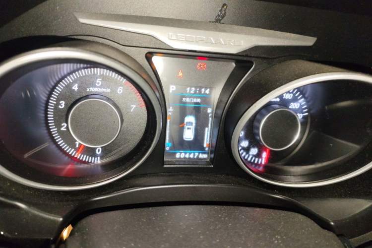 Used Leopaard CS10 2017 2.0T Automatic Urban Version Instrument Cluster
