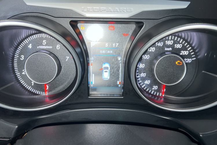 Used Leopaard CS10 2017 1.5T CVT Elite Model Instrument Cluster