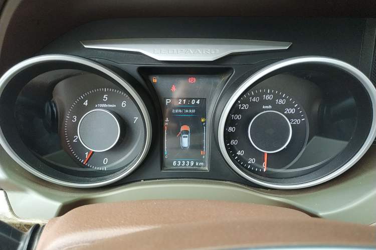 Used Leopaard CS10 2017 2.0T Automatic Urban Version Instrument Cluster