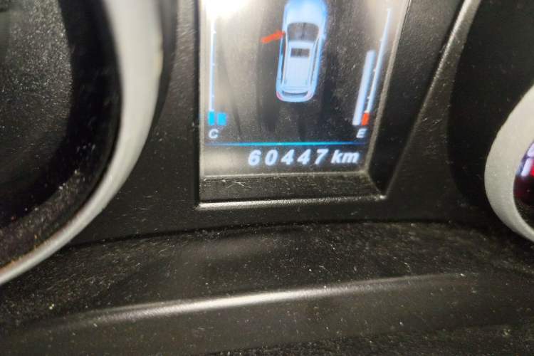 Used Leopaard CS10 2017 2.0T Automatic Urban Version Odometer Close Up