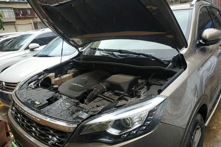 Used Leopaard CS10 2017 2.0T Automatic Luxury Model Engine Bay Left
