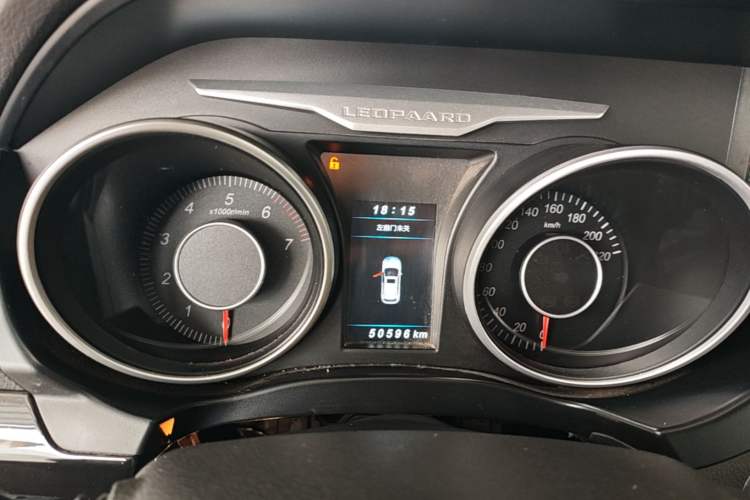Used Leopaard CS10 2017 1.5T CVT Elite Model Instrument Cluster