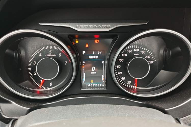Used Leopaard CS10 2017 2.0T Automatic Urban Version Instrument Cluster