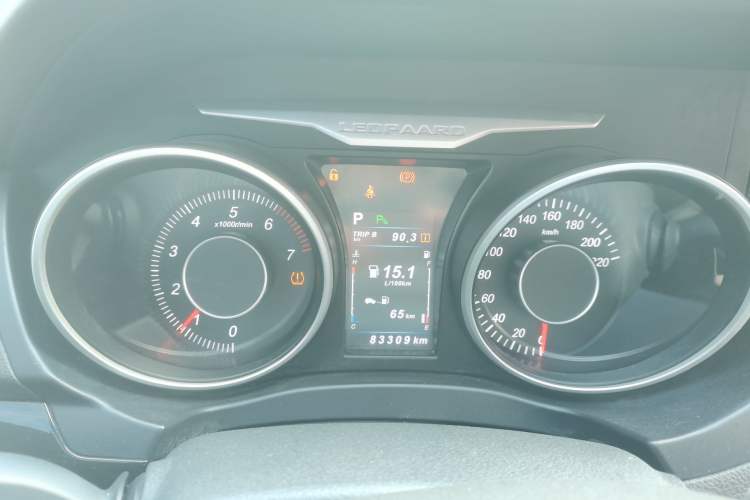 Used Leopaard CS10 2017 2.0T Automatic Luxury Model Instrument Cluster