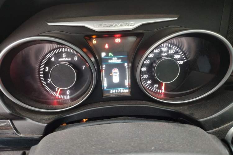Used Leopaard CS10 2017 2.0T Automatic Luxury Model Instrument Cluster