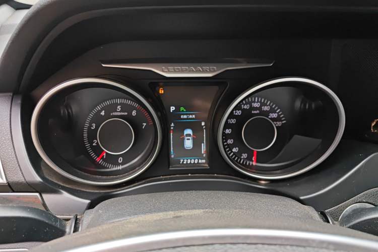 Used Leopaard CS10 2017 2.0T Automatic Luxury Model Instrument Cluster