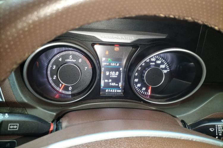 Used Leopaard CS10 2017 2.0T Automatic Luxury Model Instrument Cluster