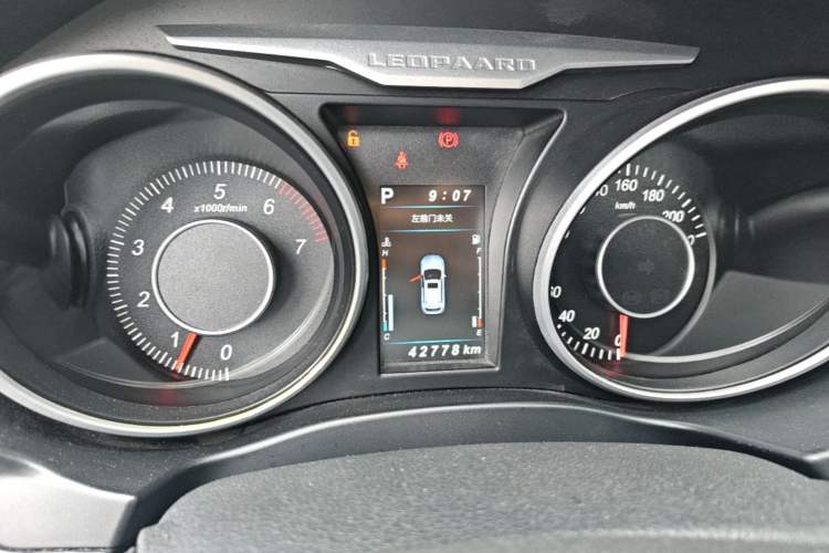 Used Leopaard CS10 2017 2.0T Automatic Urban Version Instrument Cluster