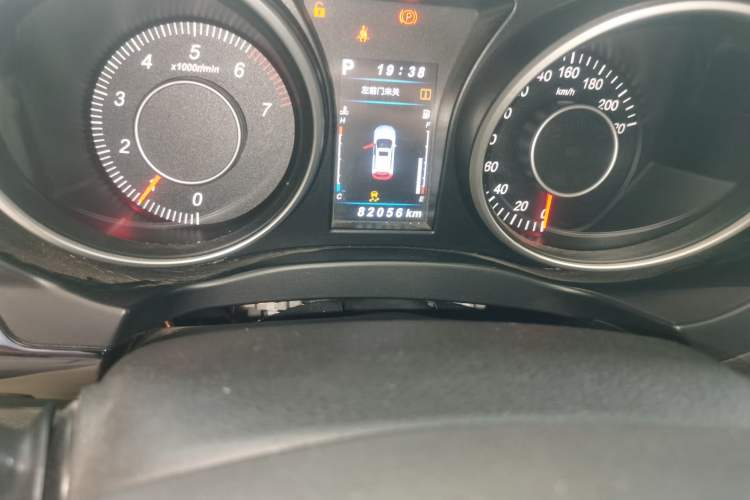 Used Leopaard CS10 2017 2.0T Automatic Urban Version Odometer Close Up