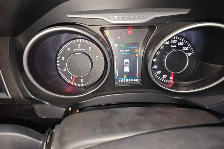 Used Leopaard CS10 2017 2.0T Automatic Luxury Model Instrument Cluster