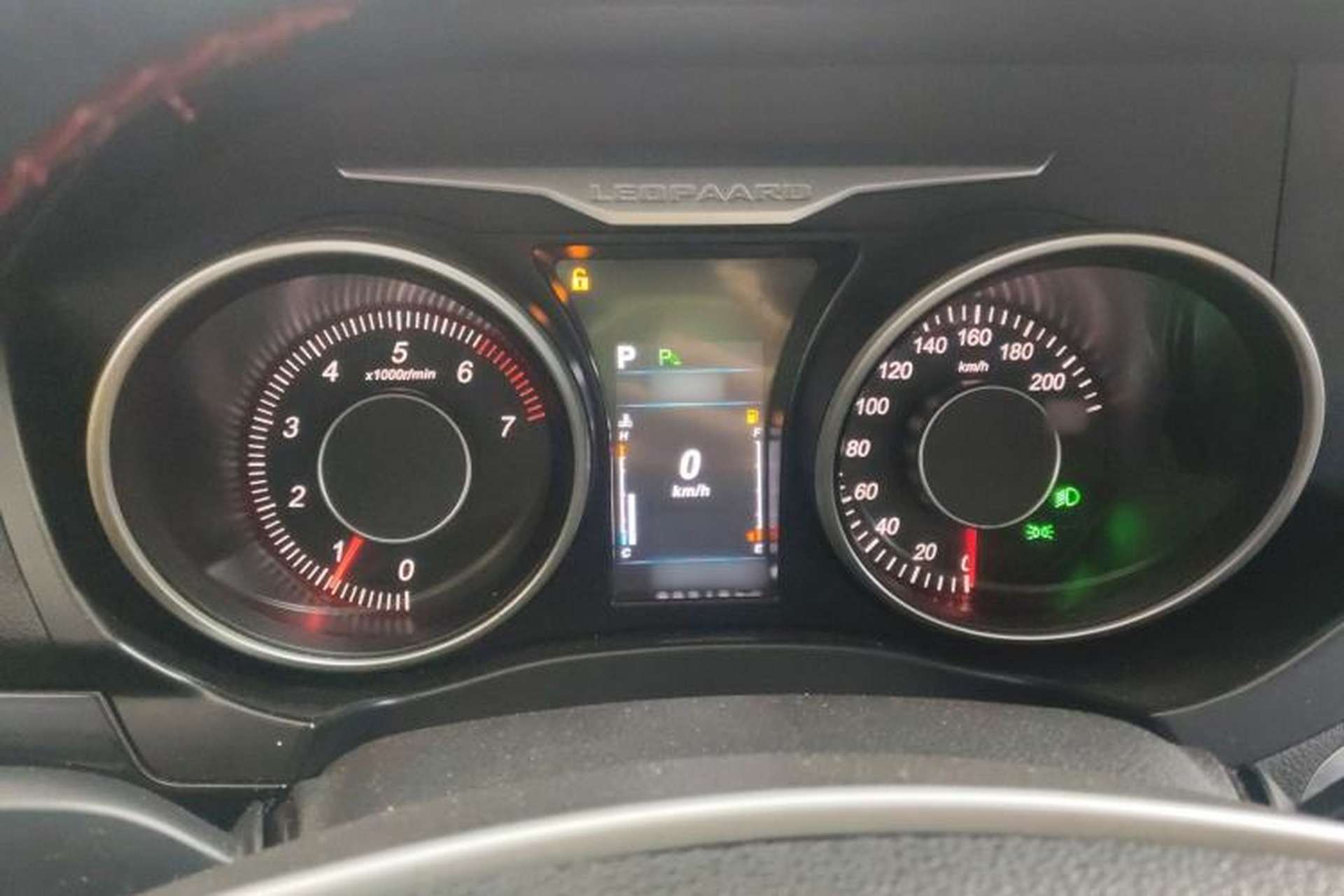 Used Leopaard CS10 2017 1.5T CVT Luxury Model Instrument Cluster