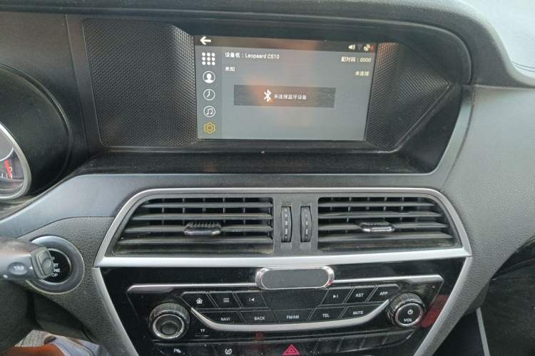 Used Leopaard CS10 2017 2.0T Automatic Luxury Model Audio And AC Panel