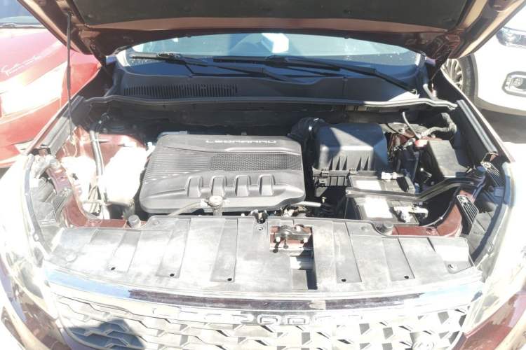 Used Leopaard CS10 2017 1.5T CVT Luxury Model Engine Bay