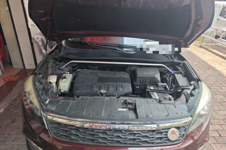 Used Leopaard CS10 2017 1.5T CVT Elite Model Engine Bay