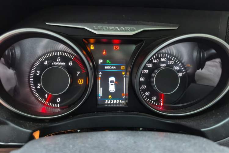 Used Leopaard CS10 2017 2.0T Automatic Luxury Model Instrument Cluster